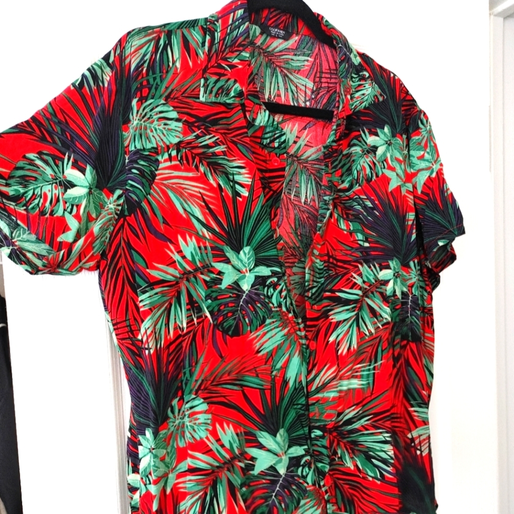 Casual button down tshirt